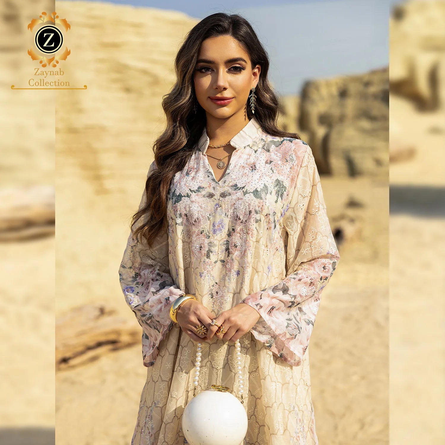 Zaynab Abaya Wholesale Dubai Latest Satin Arab Women'S Colorful Abaya Dubai Luxury Dubai Abaya