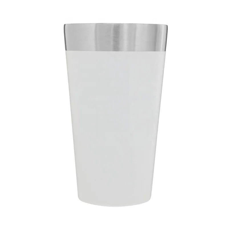 In Bulk 16Oz Reusable Thermal Vaccum Stainless Steel Glass Custom Logo Double Wall Drink Beer Cups Mugs Tumblers With Lid Opener