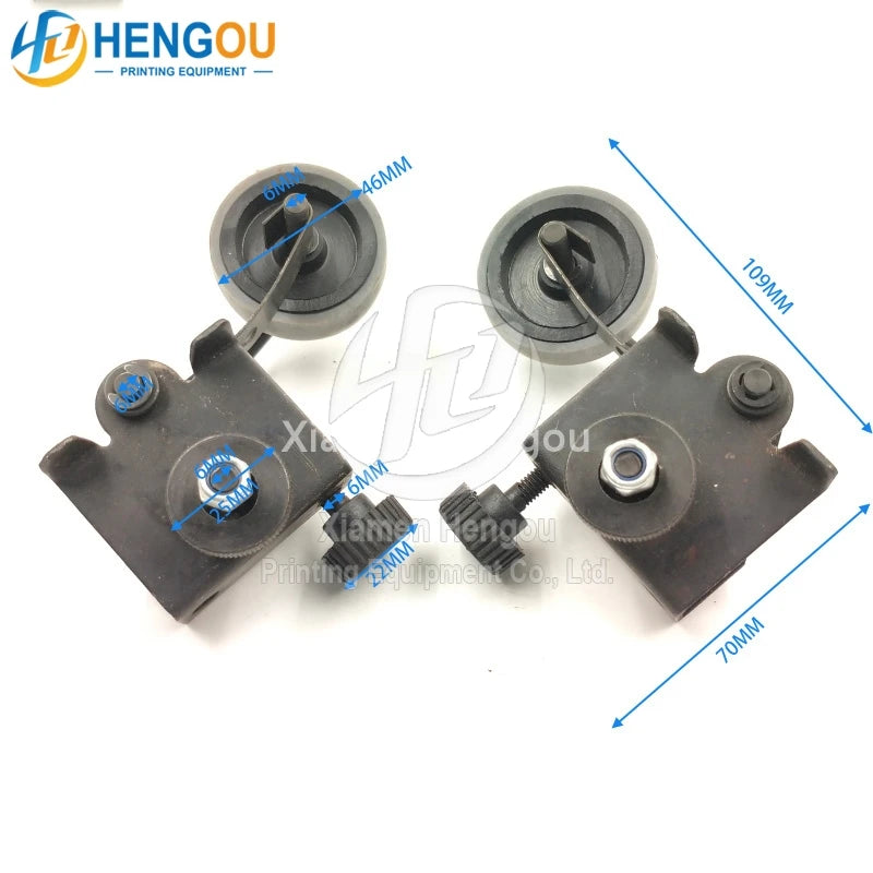 New Complete Hengou 200 Offset Printing Spare Parts Brush Wheel 700 Assembly Brush Component