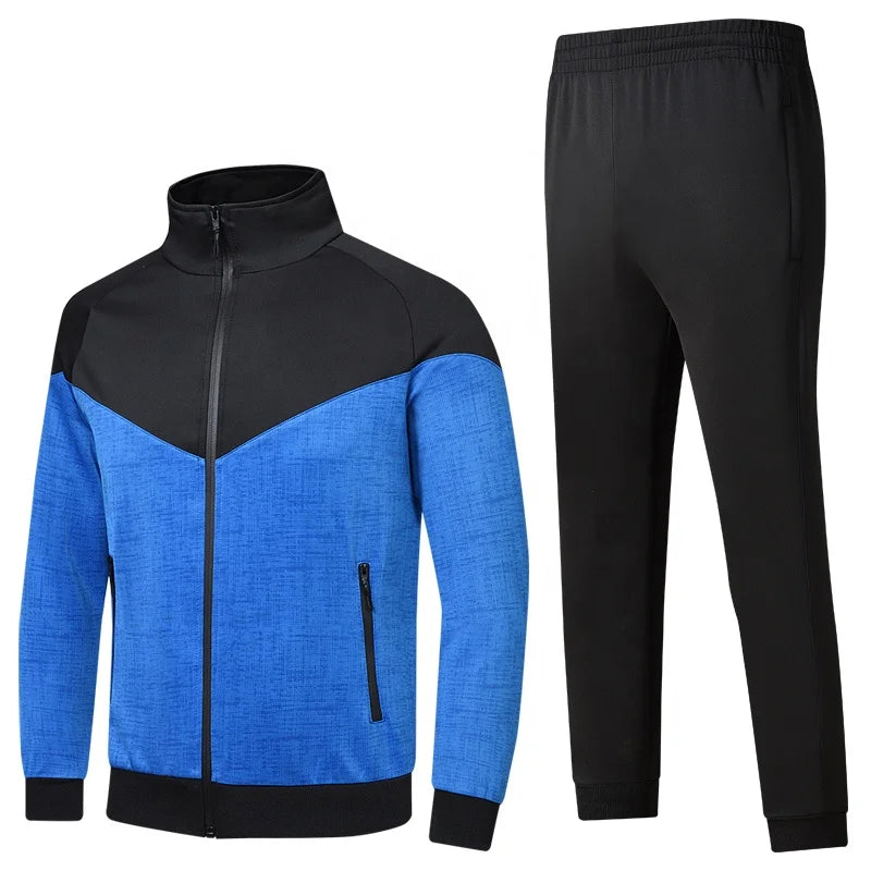 Custom Training Gym Track Suits Custom Mens Jogging Tracksuit Football Tracksuits Team Soccer Tracksuit Mens Sweatsuit