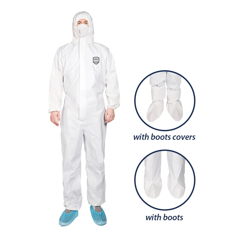 Type 5B Type 6B Protective PPE Coverall Protective Coverall PPEKIT with Hood