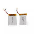 JXR Rechargeable Solid State Lithium Polymer Battery 600mAh 3.7V Diy 5.0x30x40mm Flat 800 Cycles for Electronic Toys Electric