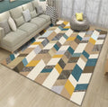 Cheap Machine Made Anti-Slip Washable 100% Polyester Living Room Carpet Decoration