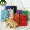 Eb1556 Beaded Handbag Purse Chain Crossbody Birthday Party Bride Women Wholesale Ladies Crystal Handmade Clutch Bags Evening Bag