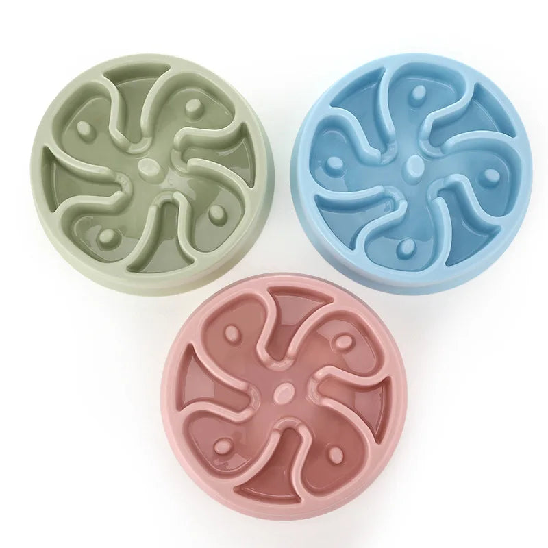 Wholesale Factory Flower Bowl Pet Puzzle Bowl Non-Slip Anti-Choking Feeder Slow Food Bowl