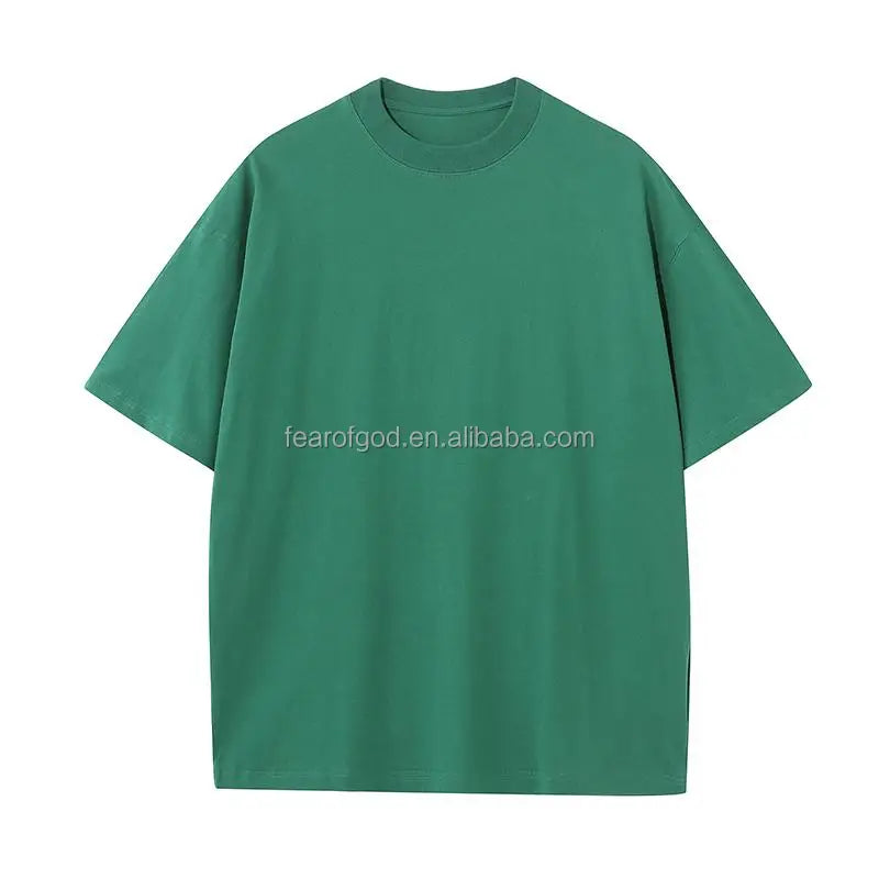 Unisex Stone 200g  100% Cotton Blank Men's T-shirts 200 Gsm Heavyweight Oversized Tshirt Printing Custom Heavy Cotton Long Shirt