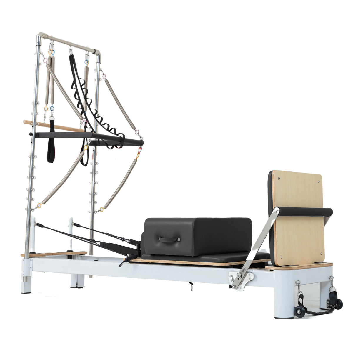 Aluminum Alloy Reformers Jumping Board Home Cloud Travel pink Aluminum Pilates Reformer with Tower MegaBDM