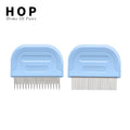 Factory Wholesale LOW MOQ Two Styles Dog Eye Combs Tear Stain Remover Pet Lice Grooming Comb Cat Flea Comb
