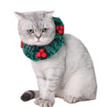 Hellomoon Wholesale Winter Warmth New Elizabeth Soft Cloth Loop Decoration Cat Dog Christmas Bow Tie