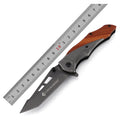 Tops for Women 2025 French Imported Traditional Bulk Titaniums Survival Wooden Handle and Folding Knives