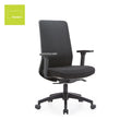 Modern Cheap Mesh Swivel Computer Chair Adjustable Work Luxury Mid Back Fabric Ergonomic Computer Chair with Lumbar Support