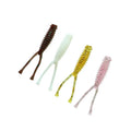 ABS Mini Soft Bait Frog 0.4g 4cm Zander Salmon Catfish Trout Sea Bass Glow Artificial Topwater Fishing Lures River