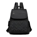 Customised Waterproof College Students School Black Stylish Mini Bagpack for Girls