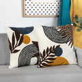 Customized Home Decorative Throw Pillowcase 100% Cotton Embroidered Bohemian Sofa Cushion Covers