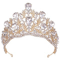 Crystal Rhinestone Princess Crown Tiaras Bridal Wedding Queen Crown