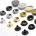 Wholesale Customization 200# 201# 203# 205# Emergency Button Stainless Steel Snap Button Shank Plating Eco-Friendly Mesh