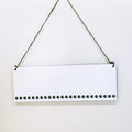 Key Hanger 450*160*5mm Sublimation MDF Christmas Candy Cane Advent Calendar