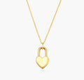 Custom Silver Jewelry Wholesales 18K Gold Plated Heart Locket 925 Sterling Silver Engraved Personal Pendant Necklace