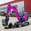 Free Shipping!!!CE China 1ton Euro5 EPA Hydraulic Mini Excavator Rubber Track CrawlerMicro Small Digger for Sale