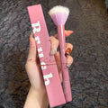 YUE Wholesale 1PC Powder Brush Blush Loose Powder Brush Makeup Pink Color Plastic Handle Make up Single Brush