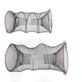 Cylindrical Hexagon Crab Trap Crawfish Fishing Bait Traps Lobster Shrimp Net Trap
