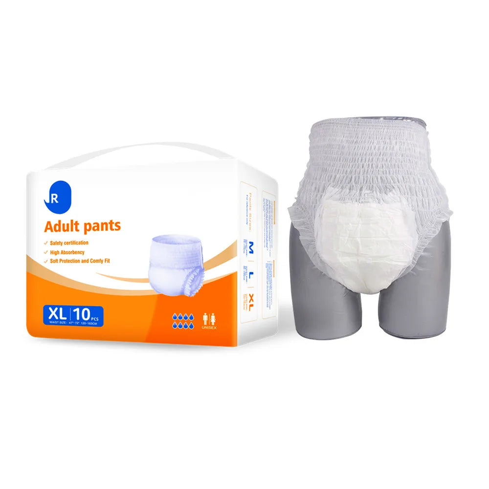 Disposable Adult Diaper Pants in Bulk Diapers for Adults Large Size Manufacturers