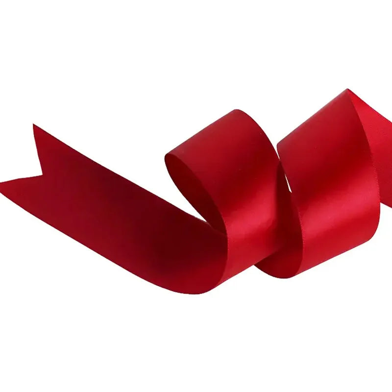 Factory Luxury 196 Colors 1 Inch Single/Double Face Satin Ribbon 25yards/roll Shrinking Packing Ribbon