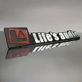Hign Grade Enamel Painting Metal Plate Aluminum Stainless Steel Plate logo Design Symbol of ID to Increase Product Class