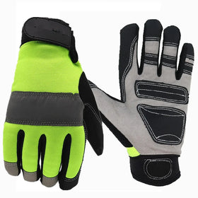 SONICE Performance Non-Slip Anti-Vibration for Screen Microfiber Industrial Gloves EN388 Certified for Work Protection