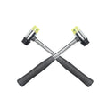 Guanfeng RTS Install Hammer 25mm Head Steel Hank Rubber Hammer Grommet Snap Button Rivet Button Install Hammer