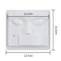 Face Practice False Eyelash Base Base Tray for Novice Eyelash Extensions Practice Display Board Tray Easy to Carry