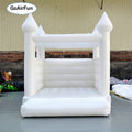 Mini Inflatable Bounce Castle Kids White Bounce House Bouncy Castle Toddler Bounce House