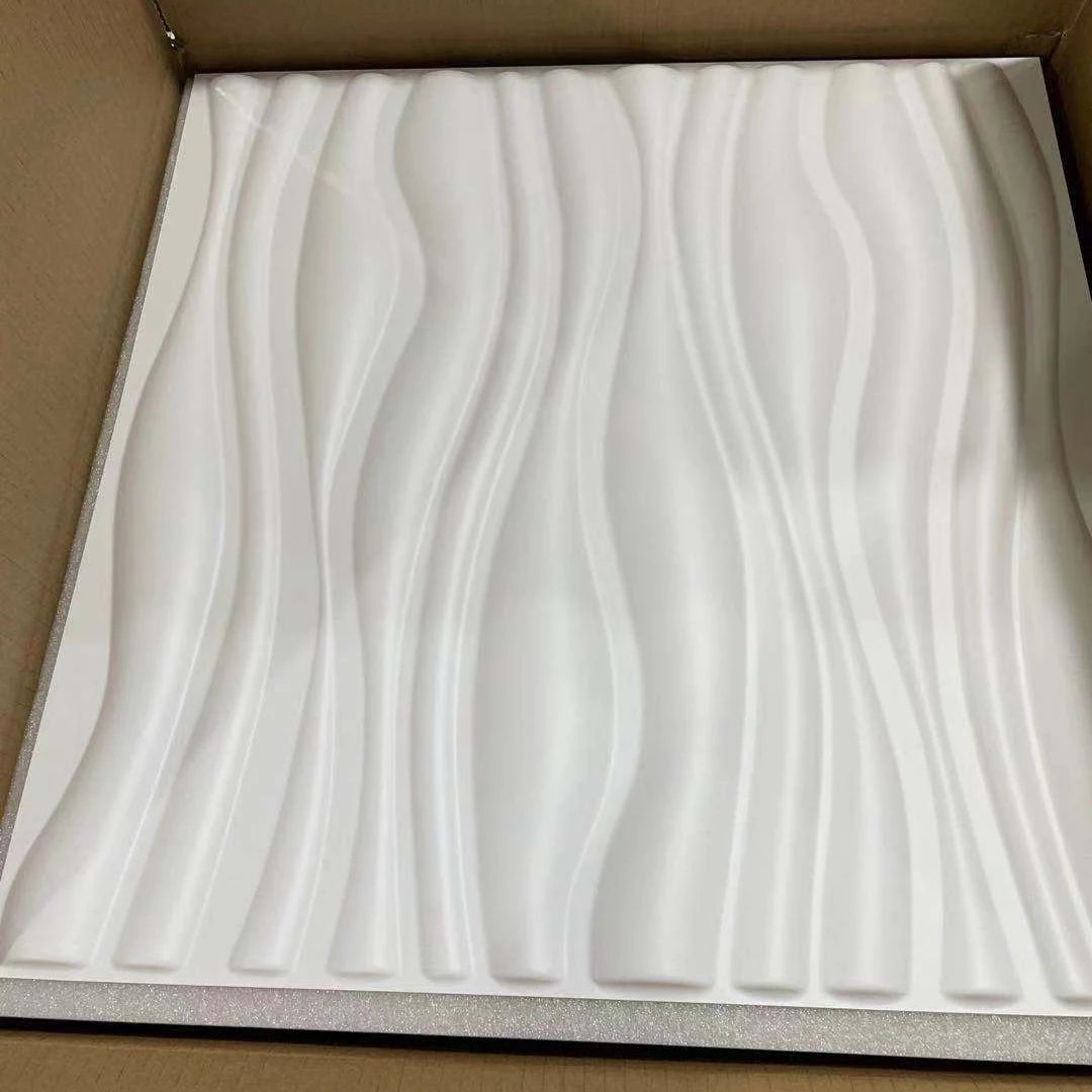 UDK Home Decoration Waterproof and Flame Retardant 3D Decorative Wall Tiles Panel Wallpaper