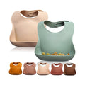Wholesale Food Grade Silicone Baby Bib Waterproof Baby Silicone Bibs for Silicone Baby Products