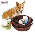 Eco-Friendly Bird Nest Design Dog Toy Cute Cartoon Style Squeaky  for Daily Sniffing Fashion Style Pet Chew Toys