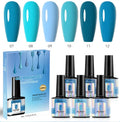 Misscheering Popular 6-color Suit Nail Polish Glue Transparent Series Light Color Glue Suit Nail Art