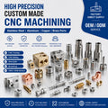 High Precision Custom Made CNC Machining Stainless Steel Aluminum Copper Brass Parts Drilling Wire EDM Broaching OEM ODM Service