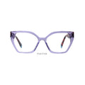 2024 Fashion ACETIC ACID BOARD Optical Frame Cat Eye Double Color Hinge Eyeglasses Frames for Women