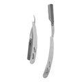 Metal Handle Replaceable Straight razor Blades Cut Throat razor Custom Barber Straight Hair Cutting razor for Men