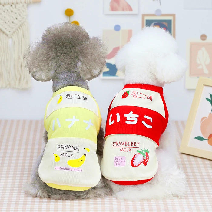 Wholesale Japanese Kawayi Dog Clothes Vest