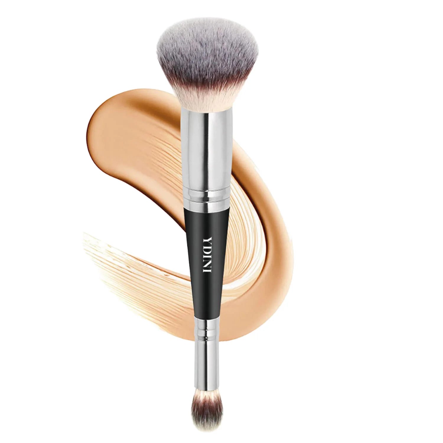 Double Head Foundation Make-up Nose Shadow Brush Base Contouring Blending Dual Ended Makeup Brush Double Ended Makeup Brush