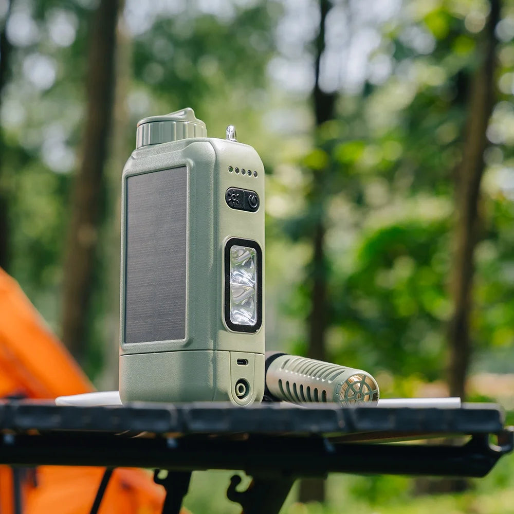 Portable Emergency Water Filter Pump Outdoor Hunting Picnic Desert Island Survival Filter Water Pump