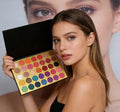 Wholesale 35 Color Cardboard Eyeshadow Palette Empty Makeup Eyeshadow Palette