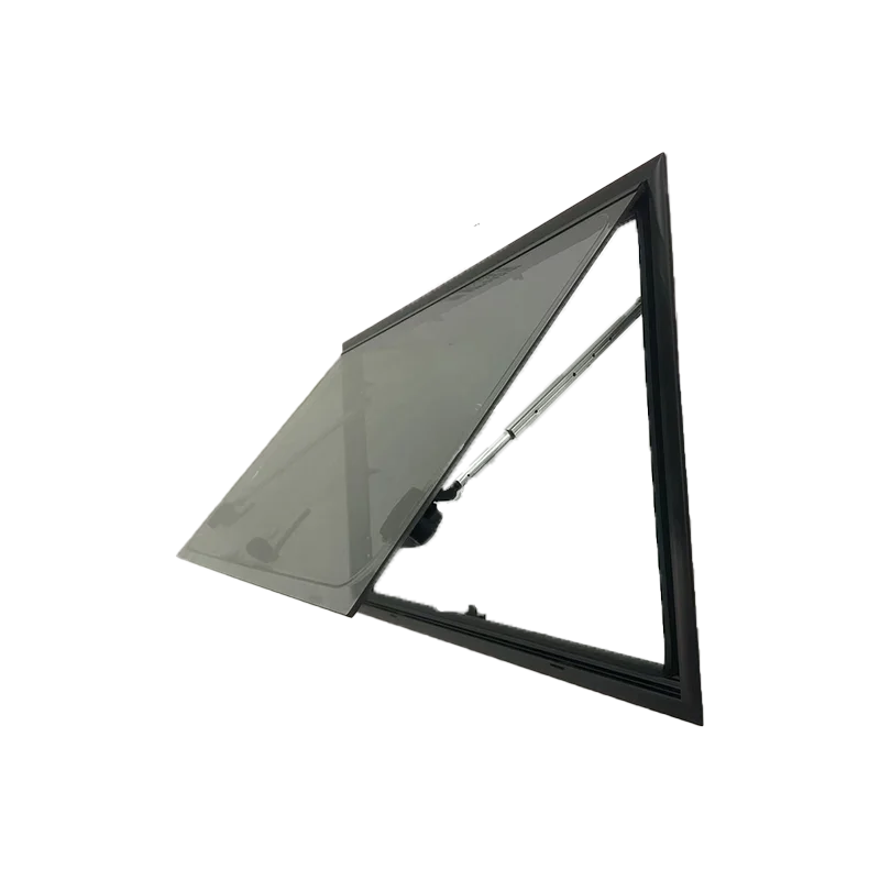 Factory Price Motorhome Window White Inner Frame Flynet Roller Blind Combo 700x800mm