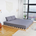 10% Conductive Silver 90% Cotton Grounding Fitted Sheet Home Use Twin Size RFID Shielding