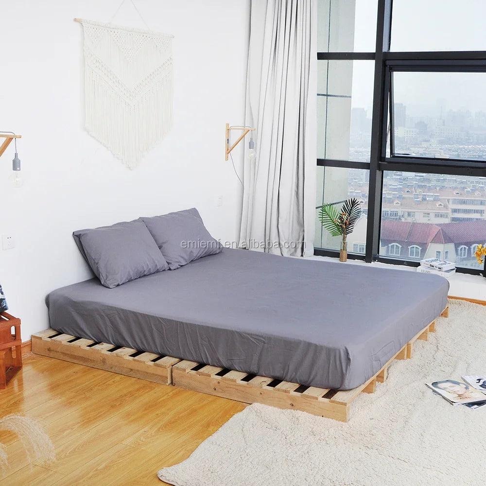 10% Conductive Silver 90% Cotton Grounding Fitted Sheet Home Use Twin Size RFID Shielding