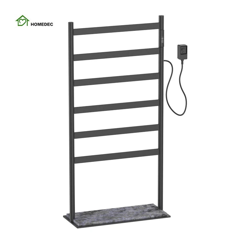 Free-standing Wall-mounted Electric Towel Warmer Hanger Standing Heated