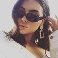 2023 Women's UV400 Sunglasses Trendy Luxury Small Square Frame in White Red Gray New Release