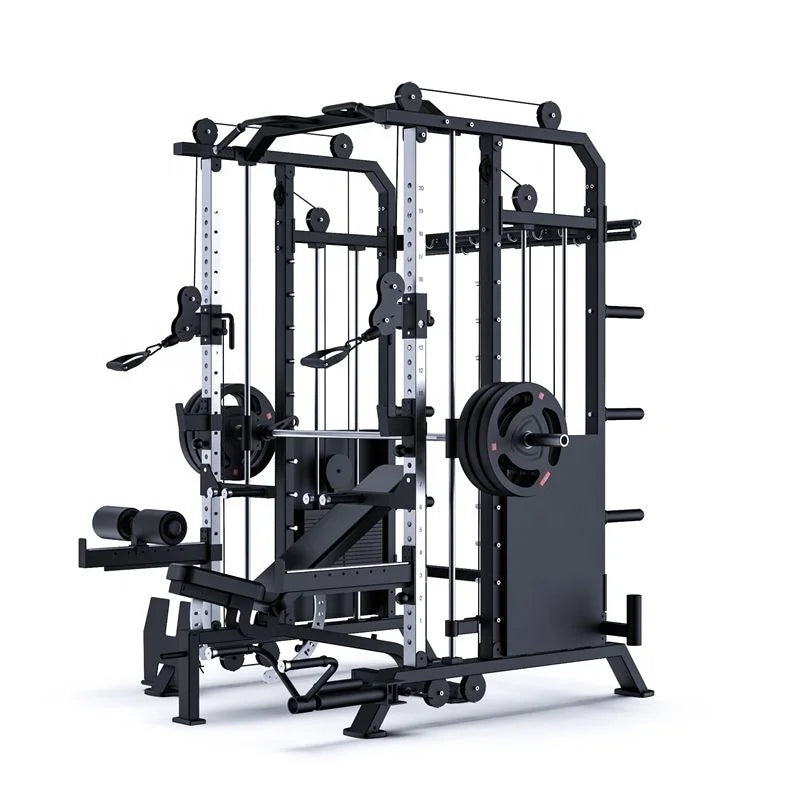 Commercial Comprehensive Fitness Exercise Squat Machine Gym Equipment for Body Building