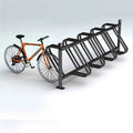 Outdoor Floor Metal Homemade Bike Storage Rack Outside Road Public Patio Bicycle Display Parking Stand for Garage